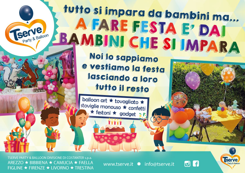 Tutto si impara da bambini ma… A FARE FESTA E’ DAI BAMBINI CHE SI IMPARA!